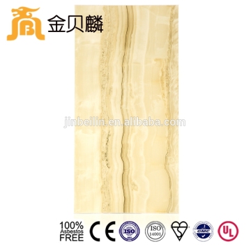 Durable stone imitation fiber cement board