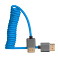HDMI to HDMI Coiled Braided Cable