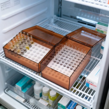 Ampoule Storage with Foam Tray