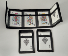 poker size throwing cards