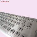 106 Keys Compact Format Bakgrundsbelyst skrivbordstangentbord med spår