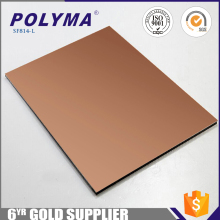 Gold Supplier Aluminum Composite Panel Aluminum Coated Plastic Sheet