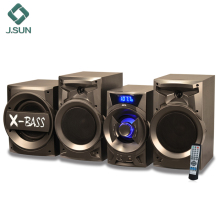 Home theater system with bluetooth speakers