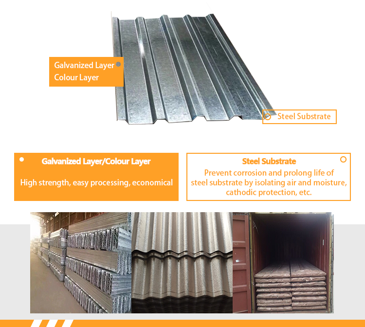 Zhen Xiang galvanized iron to nepal steel thermocol corrugated roofing sheet weight with CE certificate