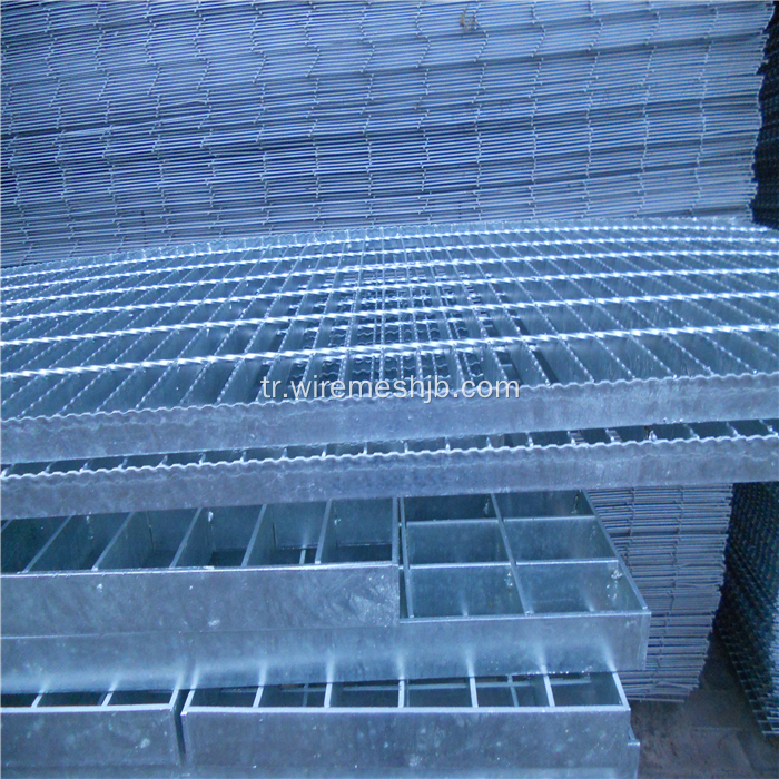 sıcak daldırma galvanizli çelik ızgara merdiven basamakları