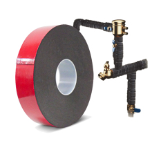 Weatherproof Foamed Polyethylene Pipe Insulation Tape for Outdoor Use