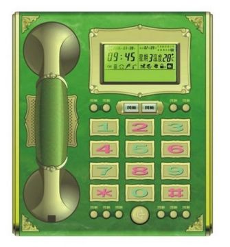 FSK and DTMF caller systems retro telephone