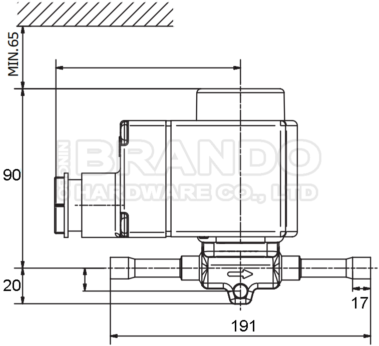 7/8 Danfoss Type Solenoid Valve EVR 20 032F1240