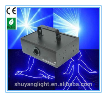 Good outdoor laser lighting for sale 1w/2w single blue animation laser light