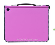 Shanghai genuine leather portfolio in A1,A2,A3,A4 size