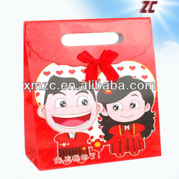 White card paper bag High Quality Paper Gift Bag Factory Direct Sale Gift Paper Bag