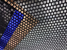 High Quality Spangle Mesh Fabric