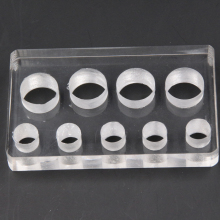 Clear Acrylic Tattoo Cup Cap Ink Holder Stand Tattoo Supply