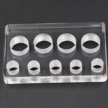 Clear Acrylic Tattoo Cup Cap Ink Holder Stand Tattoo Supply