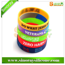 Free Sample Silicone Wristbands