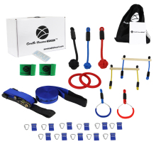 Outdoor Tree Hanging Obstacles Ninja Slackline for Kids