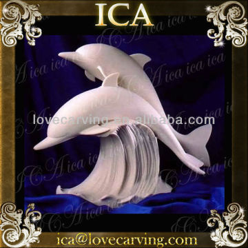 carving fish statue