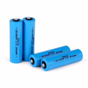 Er14505m 2000mAh 3.6V Lithium Thionyl Chloride Battery