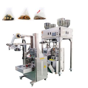Tin Tea Packing Machine for 25g Herbal Tea Packaging