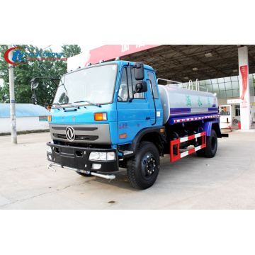 ใหม่ประเภทประหยัด Dongfeng รถบรรทุกน้ำ 15000L