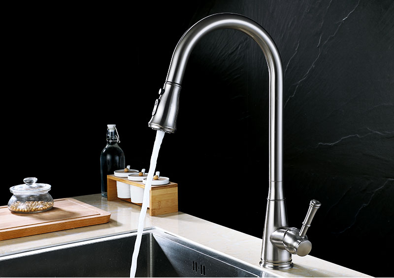 Luxury Modern Single Kitchen Faucet