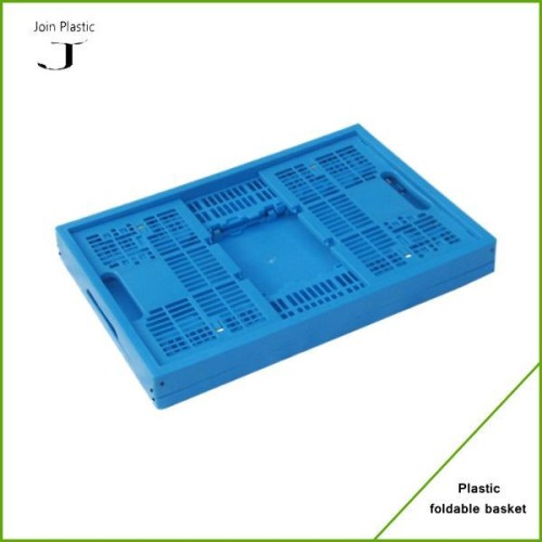 Without lid collapsible plastic fruit crates