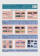 magnetic name badge holder