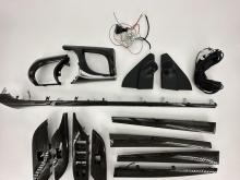 Toyota car interior parts with ambient light