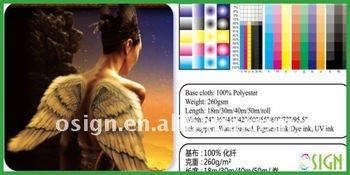 Art canvas for eco-solent printing