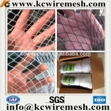 100% virgin HDPE anti bird knotless netting/anti bird knotted nets