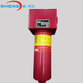 inline high pressure hydraulic oil filter assembly