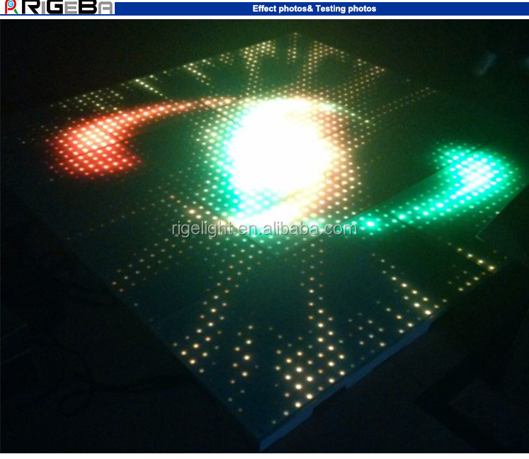 50*50cm hot sale interactive led dance floor panels