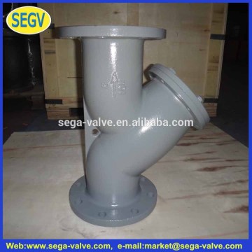 2015 Cast Iron / Ductile Iron Y Strainer Flange end by china manufacturer