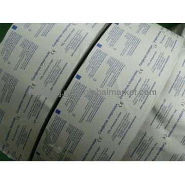 PE coated paper   bag , roll print