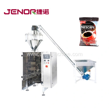 JN-420F Stand Up Quad Seal Bag Coffee Powder Machine com Aplicador de Válvula