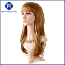 china practice beauty girl mannequin head bald wig