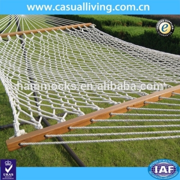 Hot Quilting outdoor nylon rope hammock