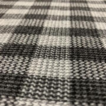 Factory-Customized Checked Terry Fabric