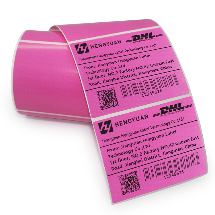 custom printed shipping label 100x100mm