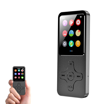 Portable Mini MP3 MP4 Player with Bluetooth Hifi Speaker, FM Radio, and Recording