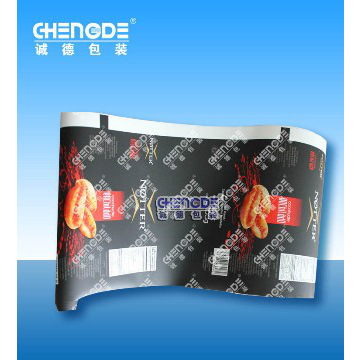 coffee been plastic roll film packaging