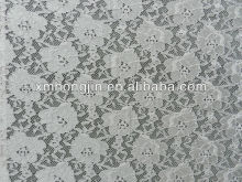Nylon Spandex Jacquard Lace Fabric