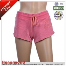 WOMEN 100% cotton terry vintage washed low waist fitness yoga booty shorts sport shorts beach shorts