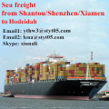 Shipping from Shantou to Hodeidah Yemen