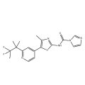 N- (4- 메틸 -5- (2- (2- (1,1,1- 트리 플루오로 -2- 메틸 프로판 -2- 일) 피리딘 -4- 일) 티아 졸 -2- 일) -1H- 이미 다졸 -1- 카르 복스 아미드 1357476 -70-0
