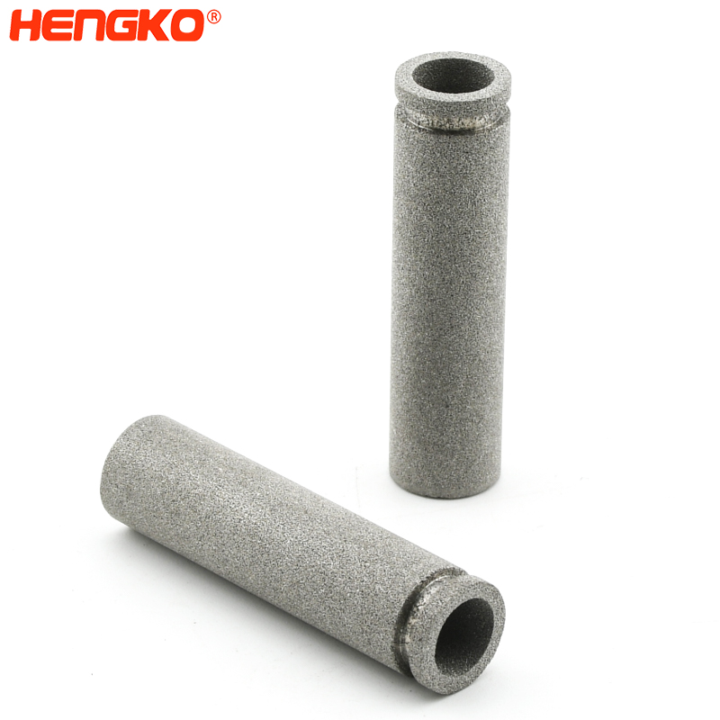 HENGKO high quality custom porous sintered replacement air filter cartridge cleaner stainless steel 316 316L