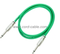 DFS serie instrumento guitarra Cable Jack a Jack verde