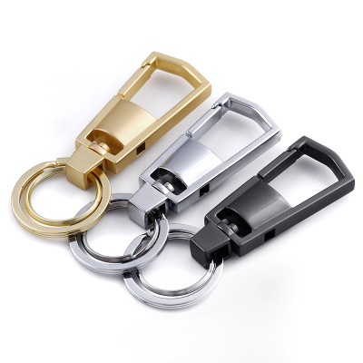 Wholesale Creative Gift Good Quality Business Waist Hanging Metal Keychain