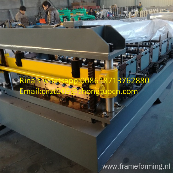 2017 new steel sheet machine trapezoid roofing sheet roll forming machine