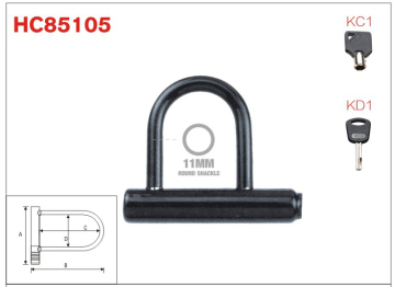 U Lock,D lock, Shackle Lock HC85105